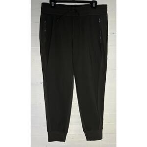 Aletha Headlands Hydro Trek Joggers, women’s size 12P. Army green khaki.